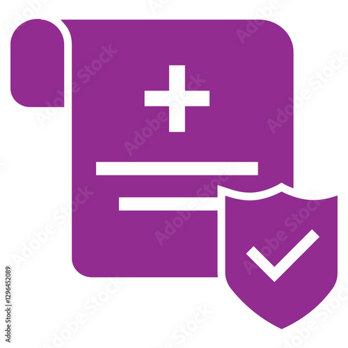 Medical prescription, rx, medicine icon