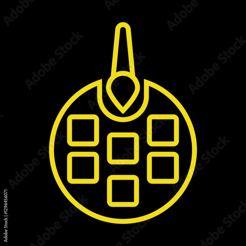 Acrylic Paints icon design