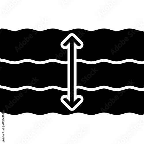 Water Depth Icon