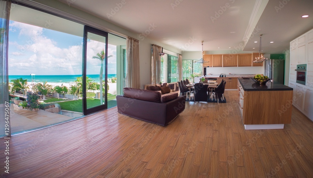 Naklejka premium modern living room