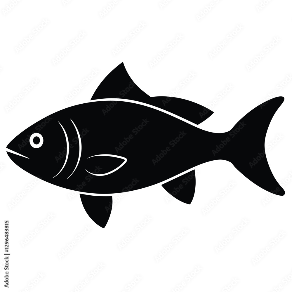 fish on a white background fish on a white background
