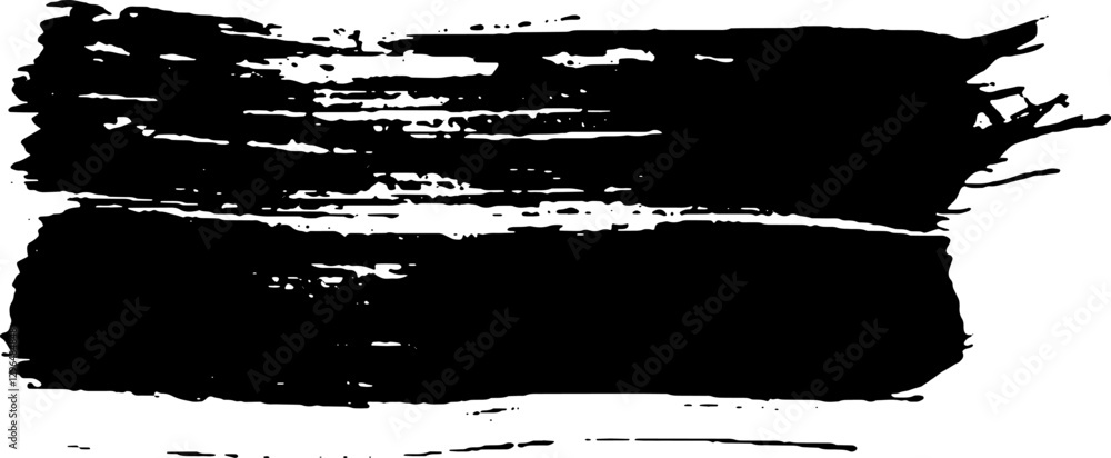 Black Brush strokes isolated on white background. Dry Brush Strokes and Scratches Retro Grunge Background. Vector brush stroke texture. Black ink, paint splatter. Black Brush strokes isolated on white background. Dry Brush Strokes and Scratches Retro Grunge Background. Vector brush stroke texture. Black ink, paint splatter.