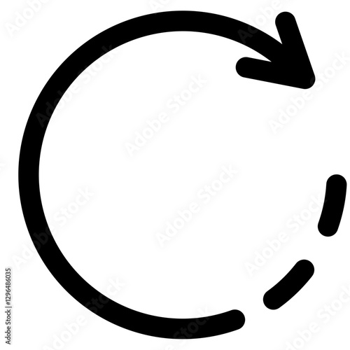 Clockwise Arrow