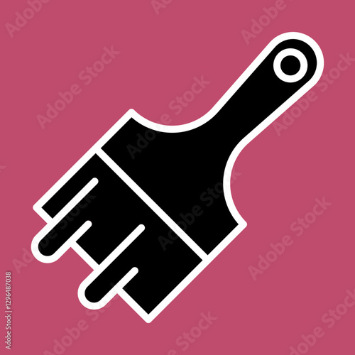 Paintbrush icon design