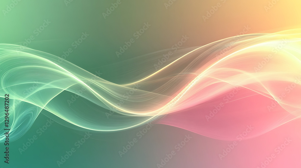 Fototapeta premium Abstract, dynamic, smooth, curved, background, graphic space, computer desktop wallpaper, 4K high-definition image7