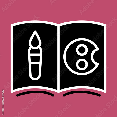 Art Book icon design