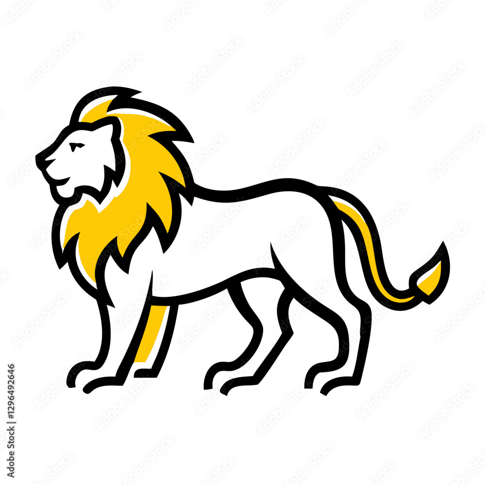 Obraz premium Lion Logo. Best Lion logo design. Best Lion logo.