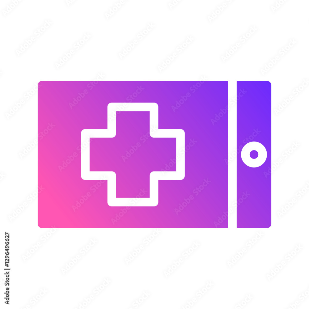 Modern Healthcare and Medical Card Design Icon