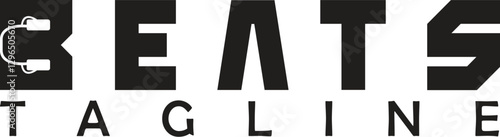 vector audio B headset logo