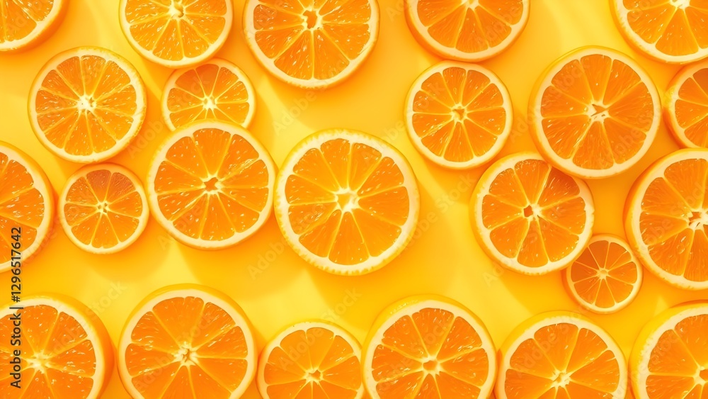 orange slices background orange slices background