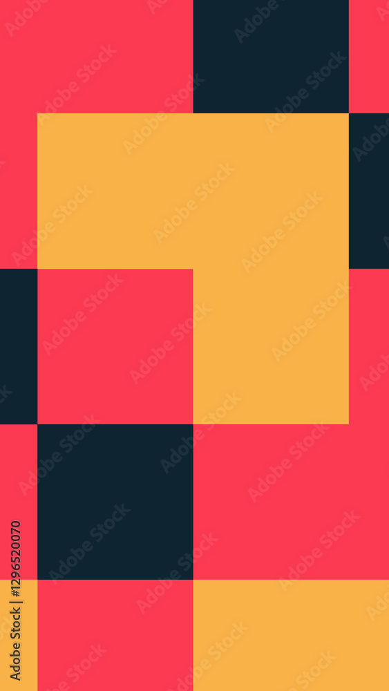 Vertical Yellow, red and black abstract geometric pattern suitable for backgrounds, wallpapers, prints, packaging design, and digital art projects. Vertical Yellow, red and black abstract geometric pattern suitable for backgrounds, wallpapers, prints, packaging design, and digital art projects.