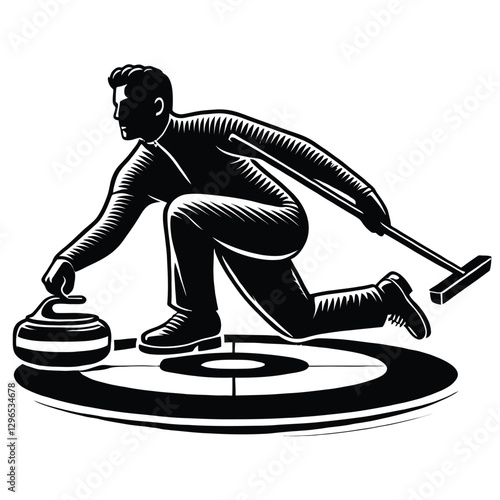 Curling Stone Slide