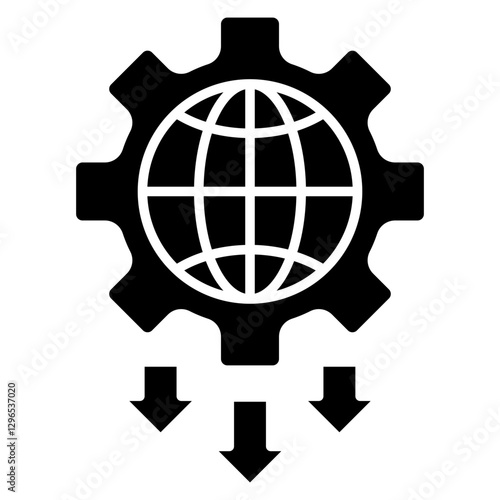Meltdown icon glyph
