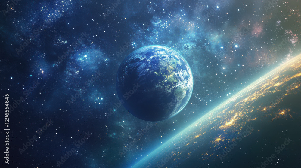 Fototapeta premium Earth from Space
