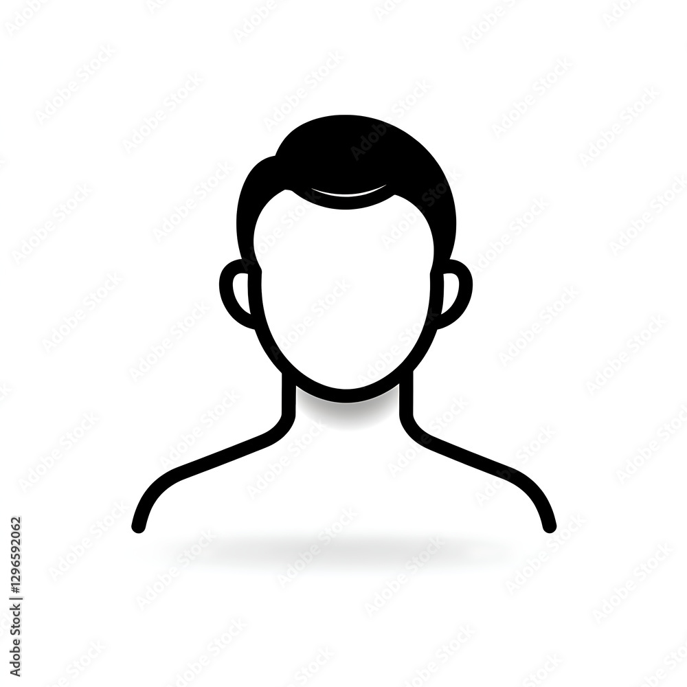 Generic profile picture black head high resolution picture Generic profile picture black head high resolution picture