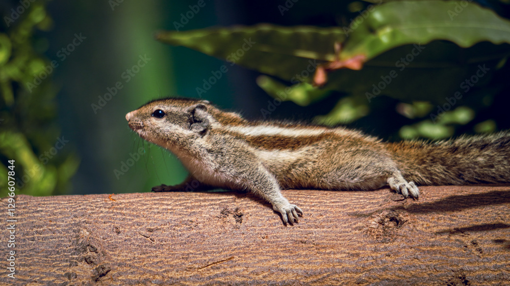 Stretching Squirrel on a Tree Trunk – Wildlife Photography Stretching Squirrel on a Tree Trunk – Wildlife Photography