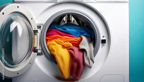 washing machine and laundry