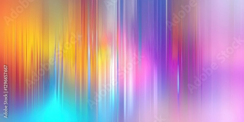 Wallpaper Mural Glitchy experimental abstract background with distorted pixels, digital noise, and colorful neon flickers. Torontodigital.ca