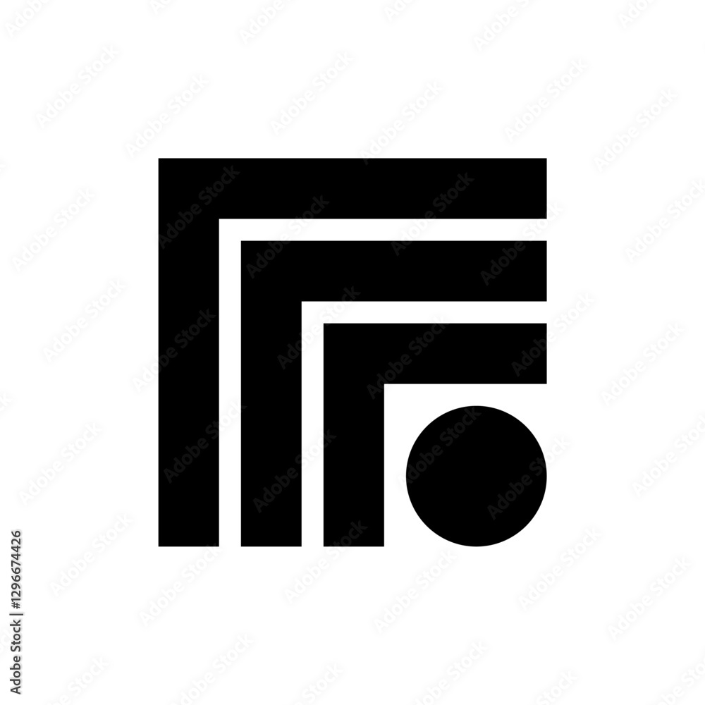 Abstract logo. Icon design. Template elements. Geometric abstract logos Abstract logo. Icon design. Template elements. Geometric abstract logos