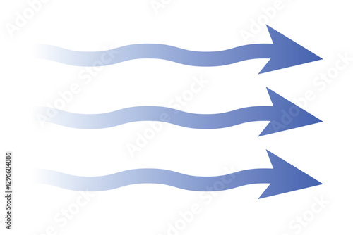 Dual sided black arrow. Horizontal dual sided long straight arrow signs. double arrow icon.