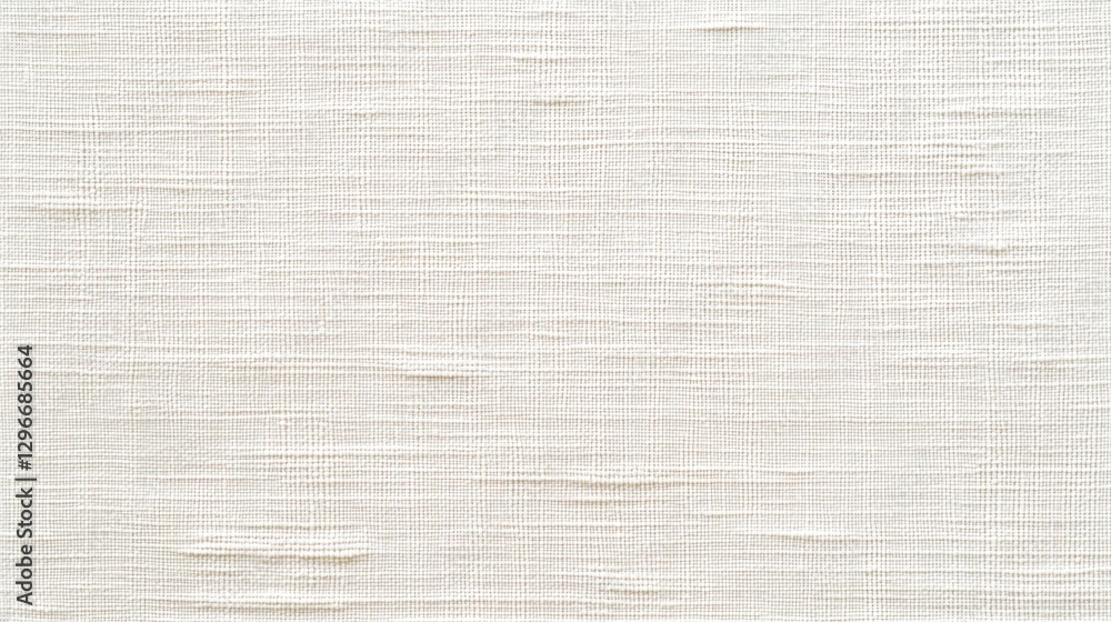 Fototapeta premium Elegant and Subtle Textured Cream Fabric Background for Design, Textile, Interior, and Fashion Applications