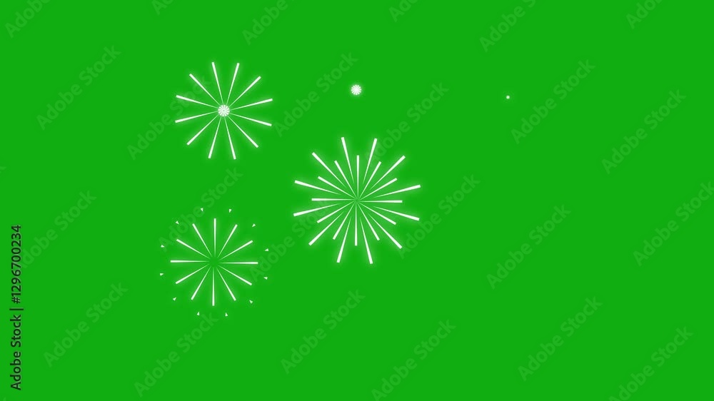 4K Animated Fireworks Circle Burst with Shiny Explosions 4K Animated Fireworks Circle Burst with Shiny Explosions