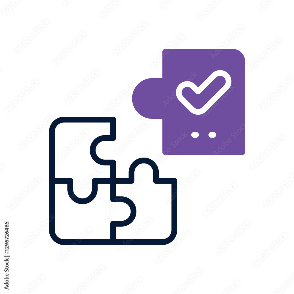 puzzle solution dual tone icon. Sleek and modern vector icon for websites, mobile apps, marketing materials, and corporate design. Fully scalable and ready to use. puzzle solution dual tone icon. Sleek and modern vector icon for websites, mobile apps, marketing materials, and corporate design. Fully scalable and ready to use.