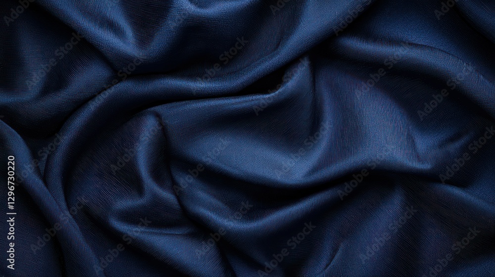 A deep navy blue background with a subtle texture resembling fabric. A deep navy blue background with a subtle texture resembling fabric.