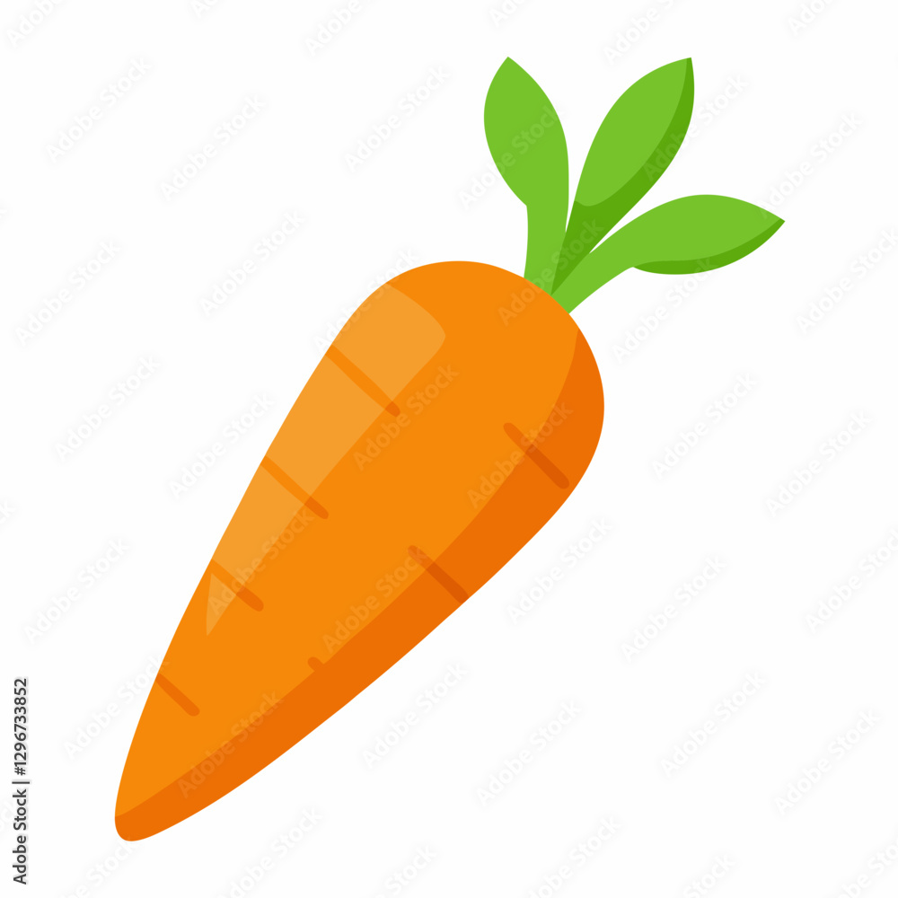 Whimsical Carrot Vector Illustrations Whimsical Carrot Vector Illustrations