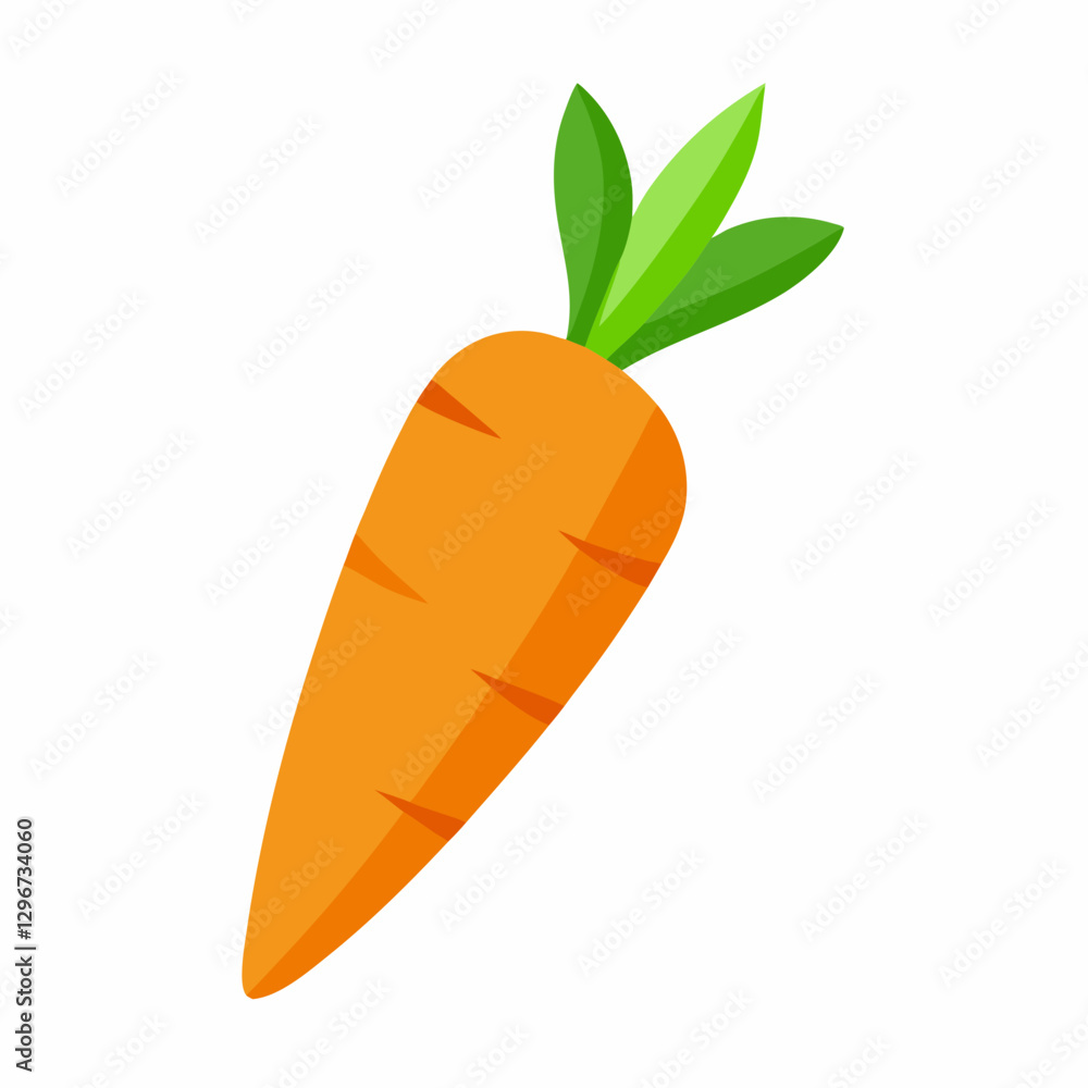 Whimsical Carrot Vector Illustrations Whimsical Carrot Vector Illustrations