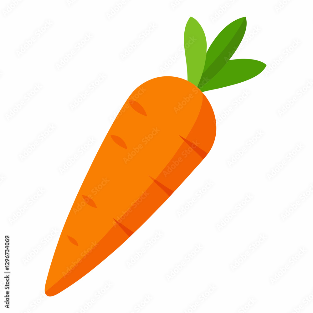 Whimsical Carrot Vector Illustrations Whimsical Carrot Vector Illustrations