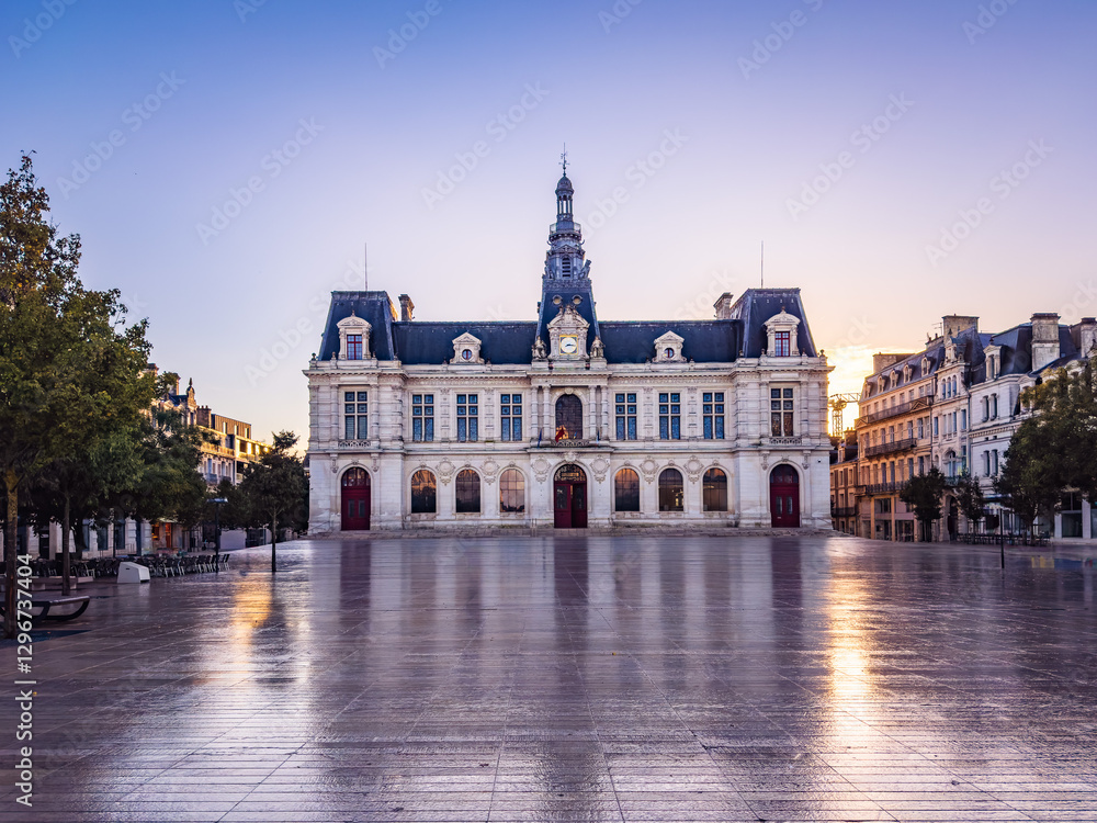 Poitiers City Hall in Poitiers, France
