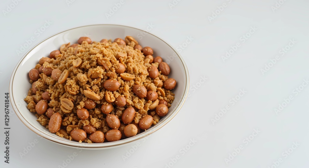 Delicious Crunchy Peanuts in a Bowl: A Perfect Snack Delicious Crunchy Peanuts in a Bowl: A Perfect Snack