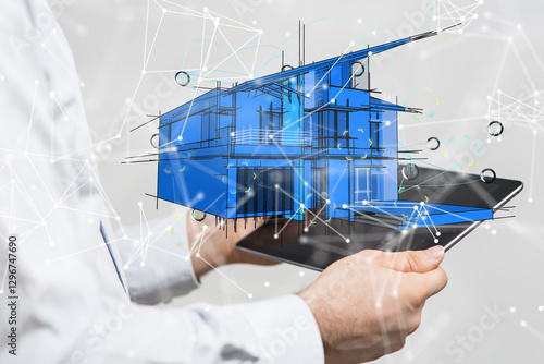home data. Digital cyberspa...