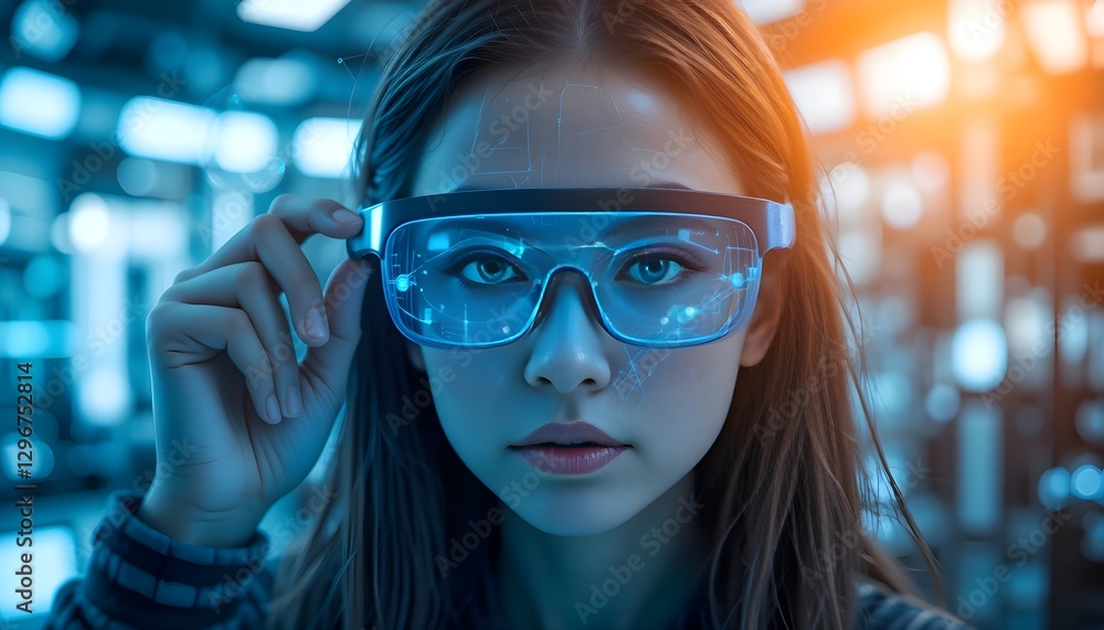 Tech Professional with a Futuristic Vibe Tech Professional with a Futuristic Vibe
