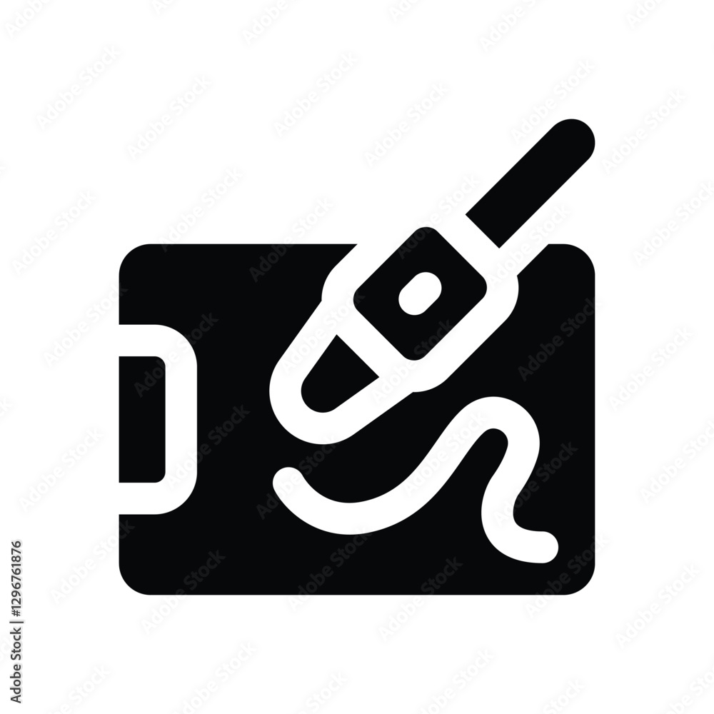 tablet glyph icon. Strong and solid vector icon for websites, mobile interfaces, presentations, and visual branding. High quality and easy to edit. tablet glyph icon. Strong and solid vector icon for websites, mobile interfaces, presentations, and visual branding. High quality and easy to edit.
