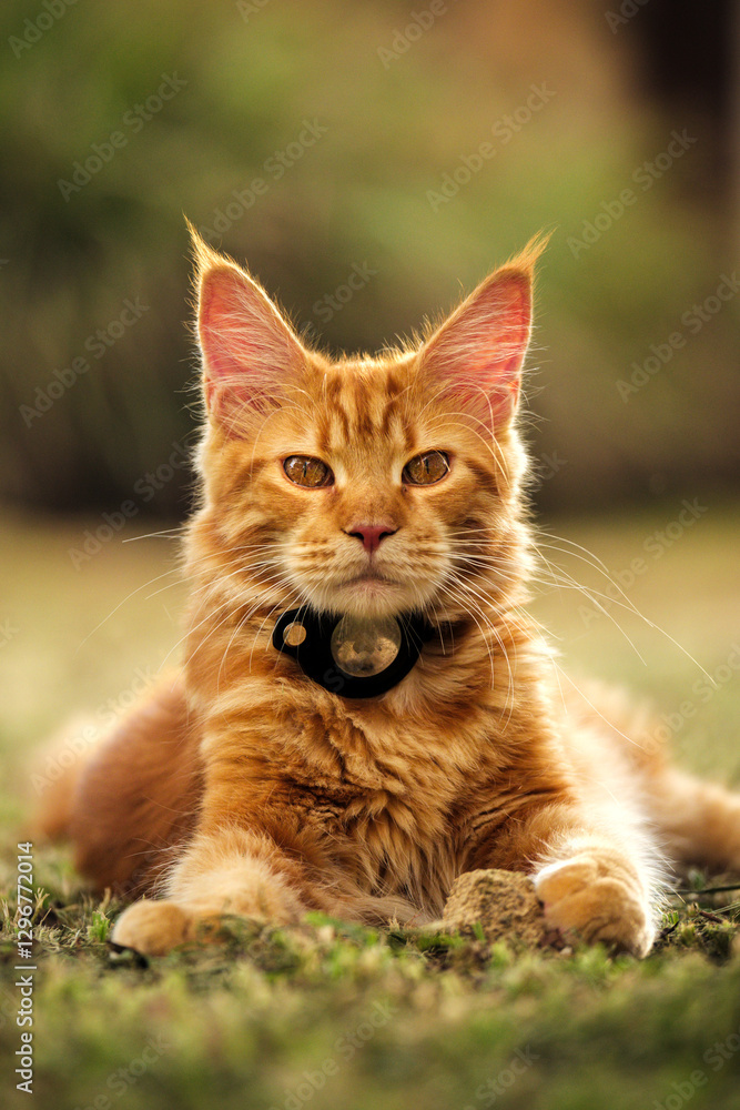 Obraz premium MaineCoon Cat Baby