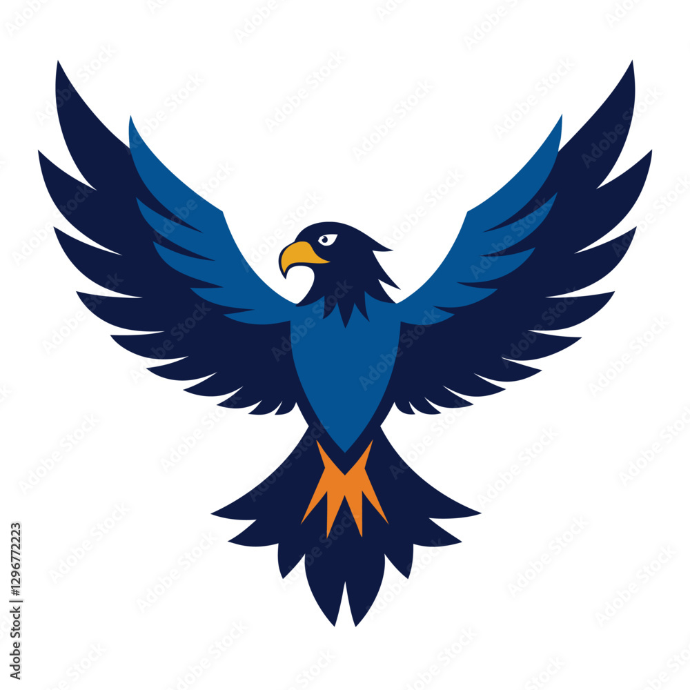 Obraz premium eagle with spread wings