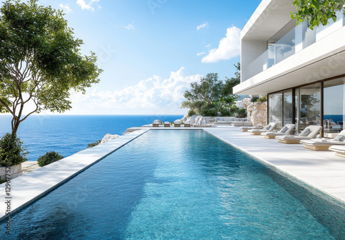 Luxury Villa with Infinity Pool and Stunning Ocean View