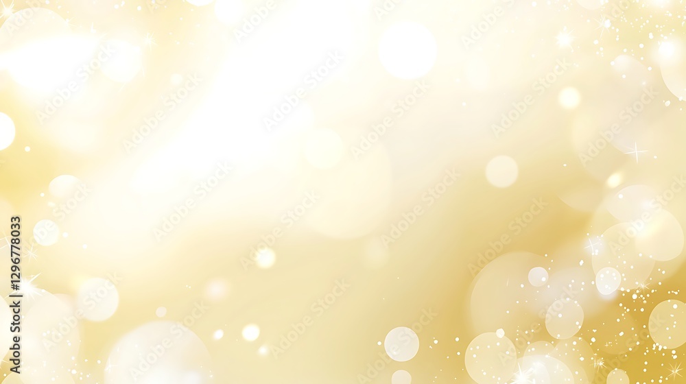 Glittering Golden Dream: An abstract display of sparkling lights and soft, blurred orbs create a dreamy and radiant atmosphere Glittering Golden Dream: An abstract display of sparkling lights and soft, blurred orbs create a dreamy and radiant atmosphere