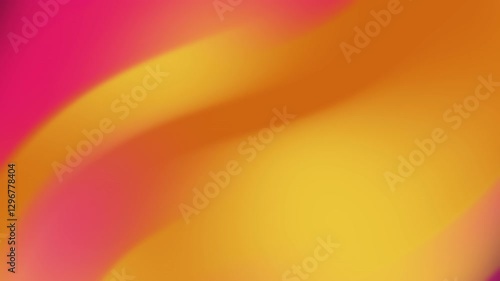 Abstract swirl of vibrant pink and orange hues, creating a dynamic, blurred gradient effect.