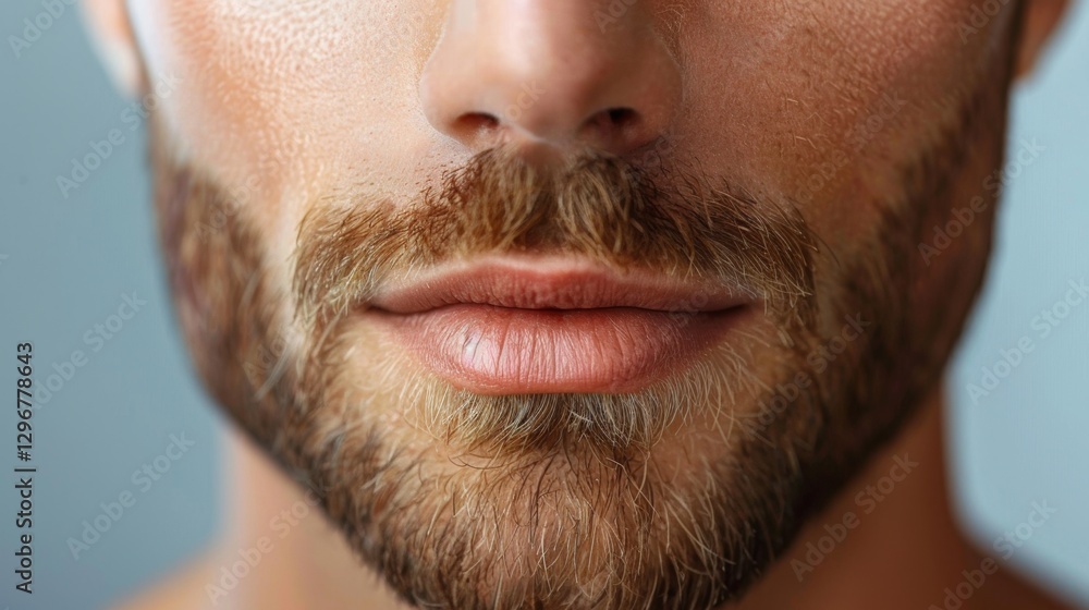 Male cosmetology treatment showcasing detailed facial care and grooming techniques for enhancing beauty Male cosmetology treatment showcasing detailed facial care and grooming techniques for enhancing beauty