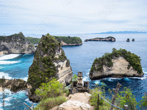 Breathtaking Thousand Island Viewpoint, Nusa Penida, Bali, Indonesia