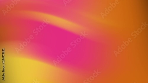 Abstract composition featuring a vibrant blend of warm colors, creating a soft, blurred effect.
