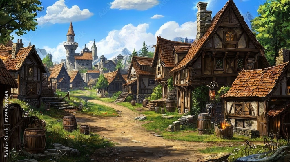 Magical illustrations that bring a fantasy RPG setting to life. Magical illustrations that bring a fantasy RPG setting to life.