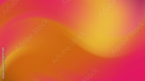 Abstract vibrant gradient of orange and pink colors.