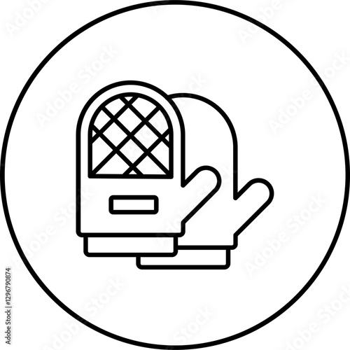 Oven mitts Icon