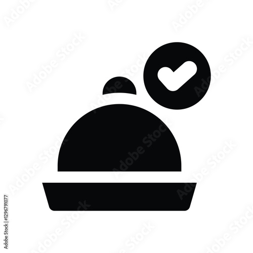 safe glyph icon. Strong and solid vector icon for websites, mobile interfaces, presentations, and visual branding. High quality and easy to edit.