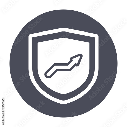 Security Upgrade Icon - Vector for Protection and Enhanced Safety