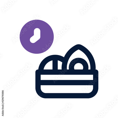 diet food dual tone icon. Sleek and modern vector icon for websites, mobile apps, marketing materials, and corporate design. Fully scalable and ready to use.